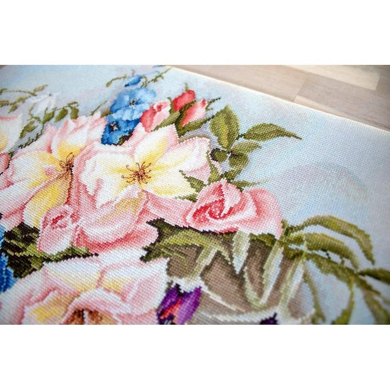 Luca-s Bouquet With Bells Counted Cross Stitch Kit