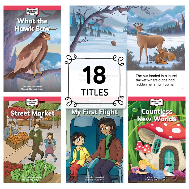 Creative Teaching Press® Sound-It-Out Stories Decodable Readers Set
