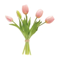 10.5" Pink Tulip Floral Bundle, 2ct.