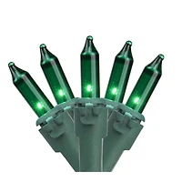 100 ct. Green Mini Commercial Grade Mini String Lights