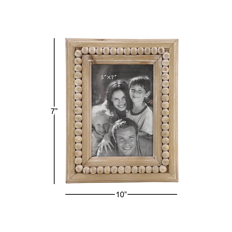 2 Pack Light Brown Wood 5" x 7" Frame