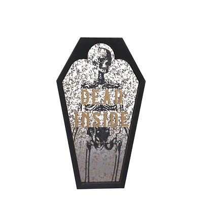 15.75" Dead Inside Coffin Wall Décor by Ashland®