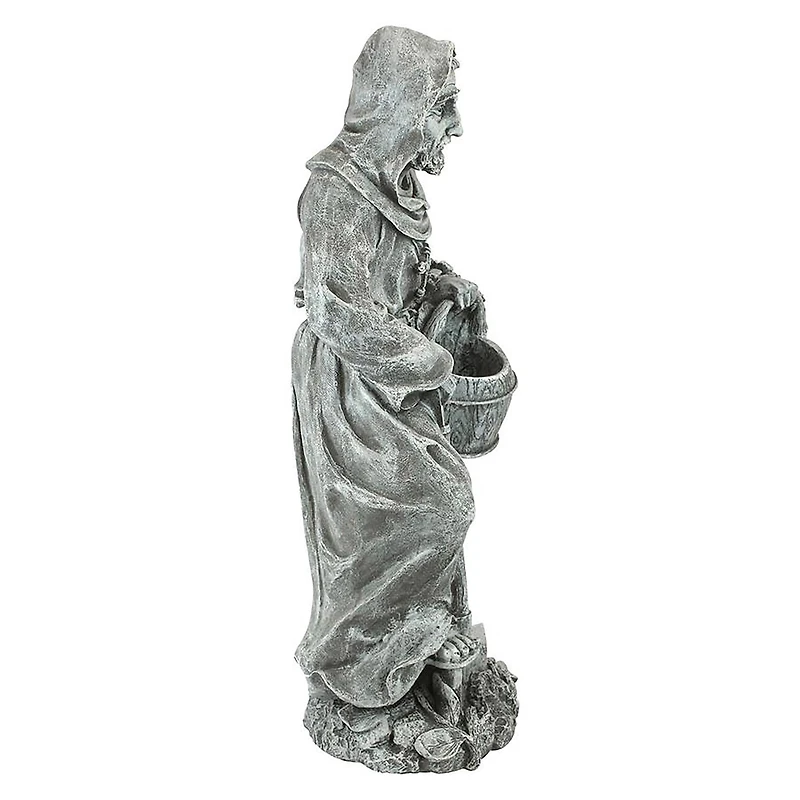 Design Toscano® 24.5" Large St. Fiacre, the Gardener's Patron Saint Statue