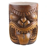 Design Toscano 20.5" The Lono Grand Tiki Sculptural Table