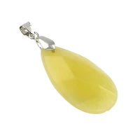 Lemon Jade Teardrop Pendant by Bead Landing™