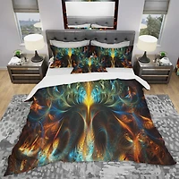 Designart 'Never Endingabstract' Modern & Contemporary Bedding Set