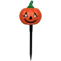 Lighted Jack-o-Lantern Halloween Pathway Markers Set, 3ct.