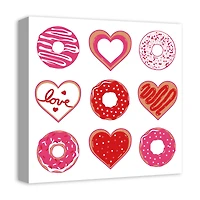 Valentines Sweets Canvas Wall Art