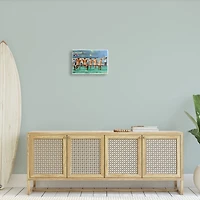 Stupell Industries Women on Dock with Tan Lines Wall Plaque Art