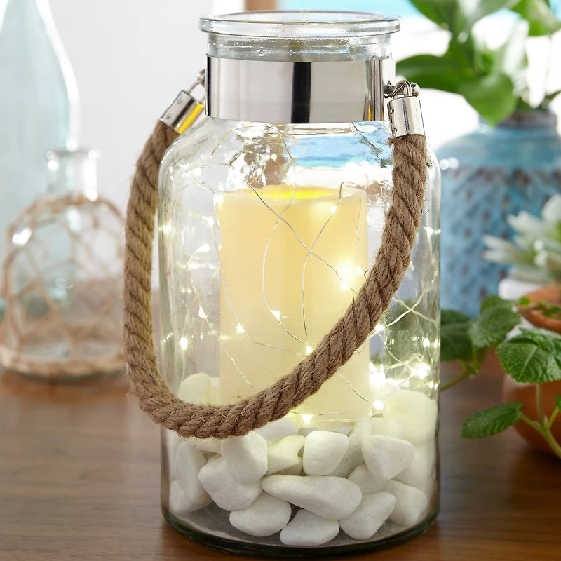 8 Packs: 2 ct. (16 total) Warm White LED String Lights with Silver Wire by Ashland®