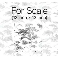 RoomMates Oriental Toile Peel & Stick Wallpaper