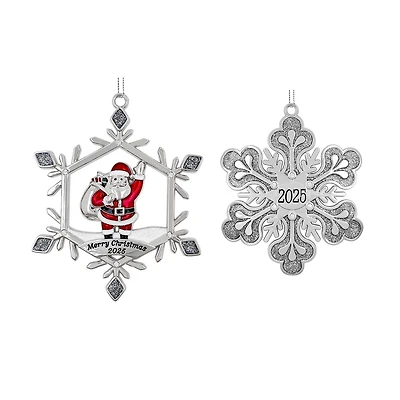 Assorted 3.25" 2025 Snowflake Ornament by Ashland®, 1pc.