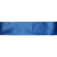 2.5" x 20ft. Navy Wired Satin Ribbon by Celebrate It®