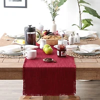 DII® 72" Basket Fringe Table Runner