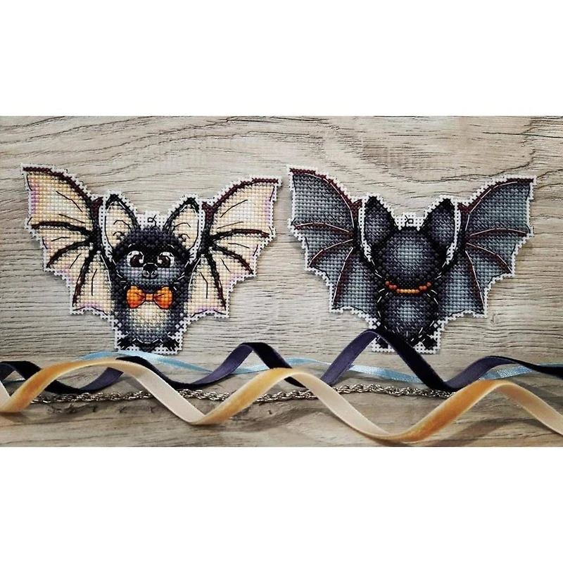 MP Studia Flying Gentleman Plastic Canvas Counted Cross Stitch Kit