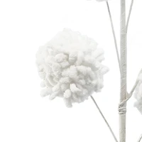 27" White Pom Pom Stem by Ashland®