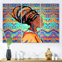 Designart - African American Woman with Turban IV