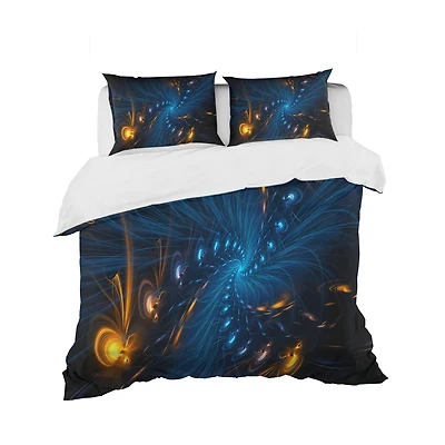 Designart 'Illumination' Modern & Contemporary Bedding Set