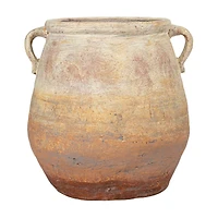 Hello Honey® 13.75" Whitewashed Terra Cotta Urn
