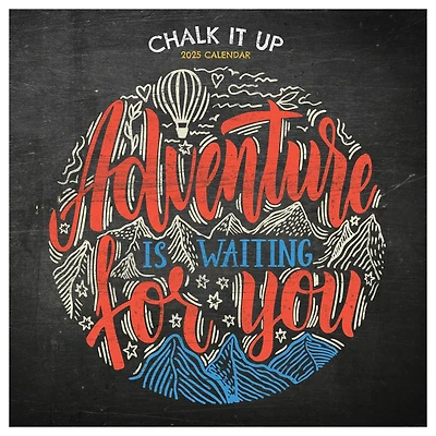 TF Publishing 2025 Chalk It Up Wall Calendar