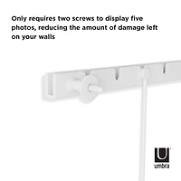 Umbra White Exhibit Gallery Picture Frame Set