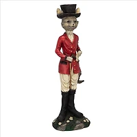 Design Toscano 26.5" Tally-Ho Equestrian Fox Hunt Statue