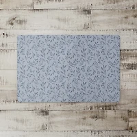Delicate Floral Floor Mat