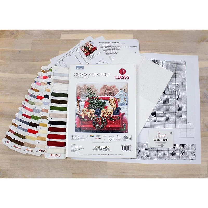 Luca-s Labs Truck Counted Cross Stitch Kit