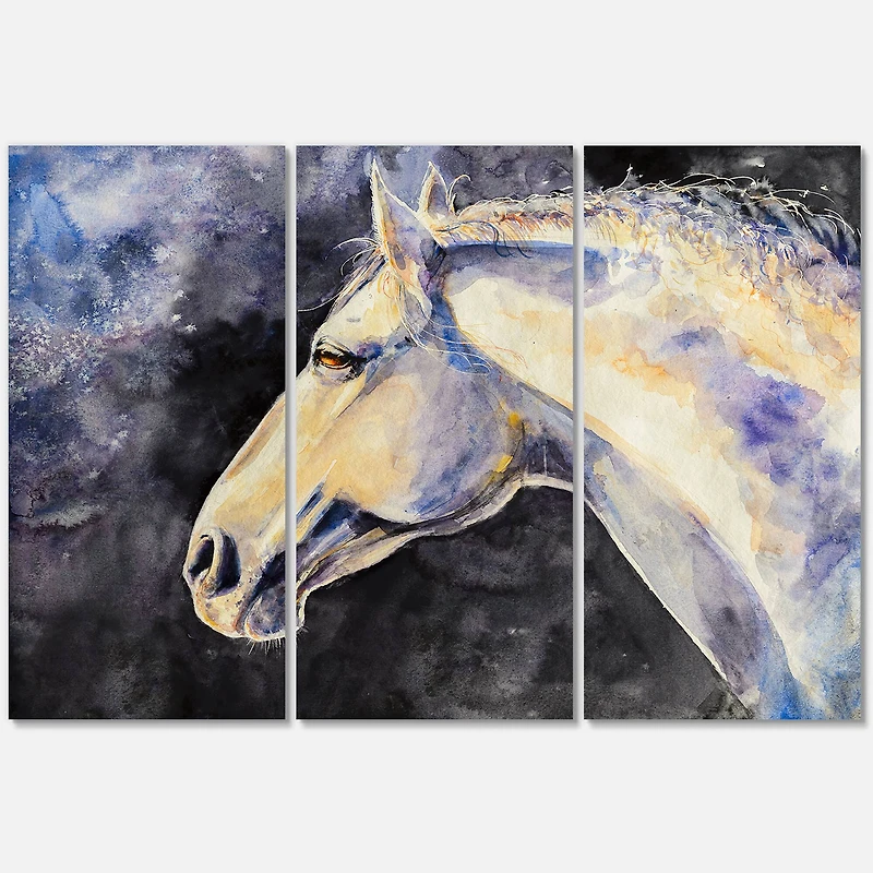 Designart - The Head of A Lipizzan Horse