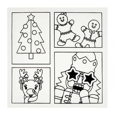 Holiday Flocked Canvas Kit by Creatology™