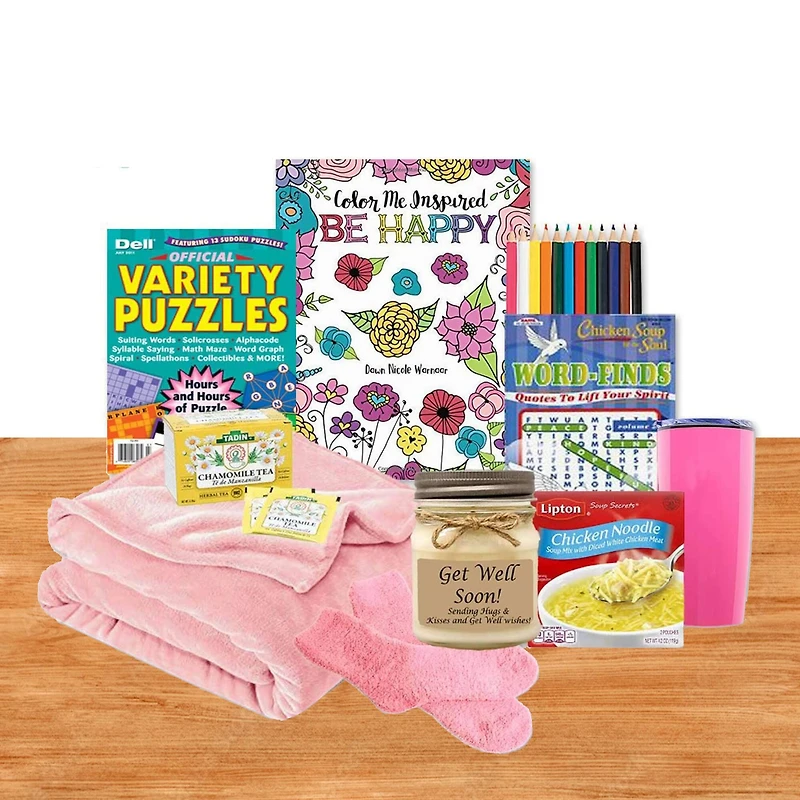 Don't Worry Be Happy Get Well Gift Set