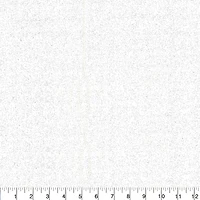 Fabric Traditions Silver Glitter on White Cotton Fabric