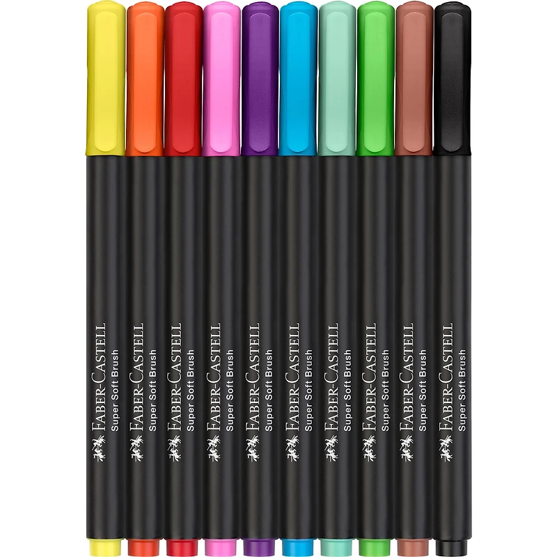 Faber-Castell® Black Edition Felt Tip Brush Pens