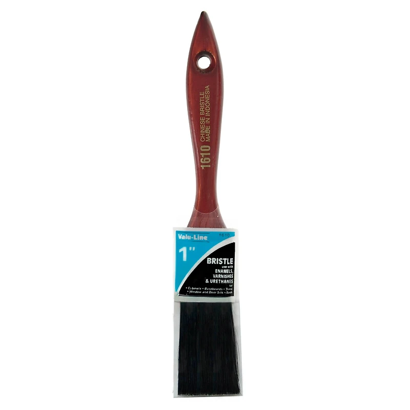 Linzer 1" Black Bristle Varnish & Chip Brush