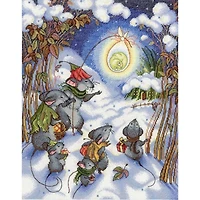 Mp Studia Christmas Time Cross Stitch Kit