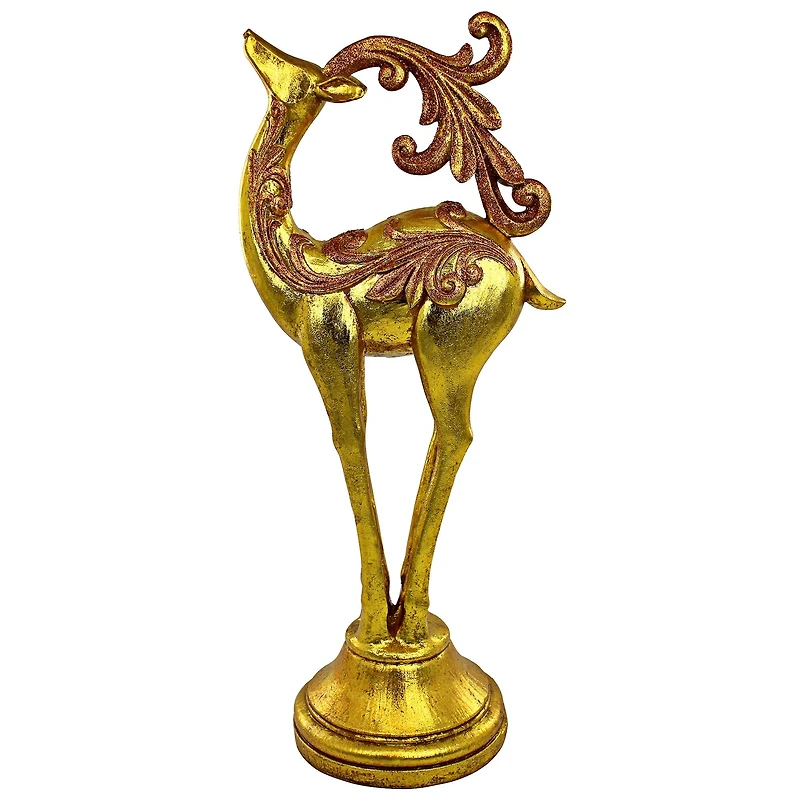 Design Toscano 2ft. Santa's Romping Reindeer Christmas Statues, 2ct.