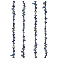 12 Pack: Blue Lapis Chip Beads by Bead Landing™
