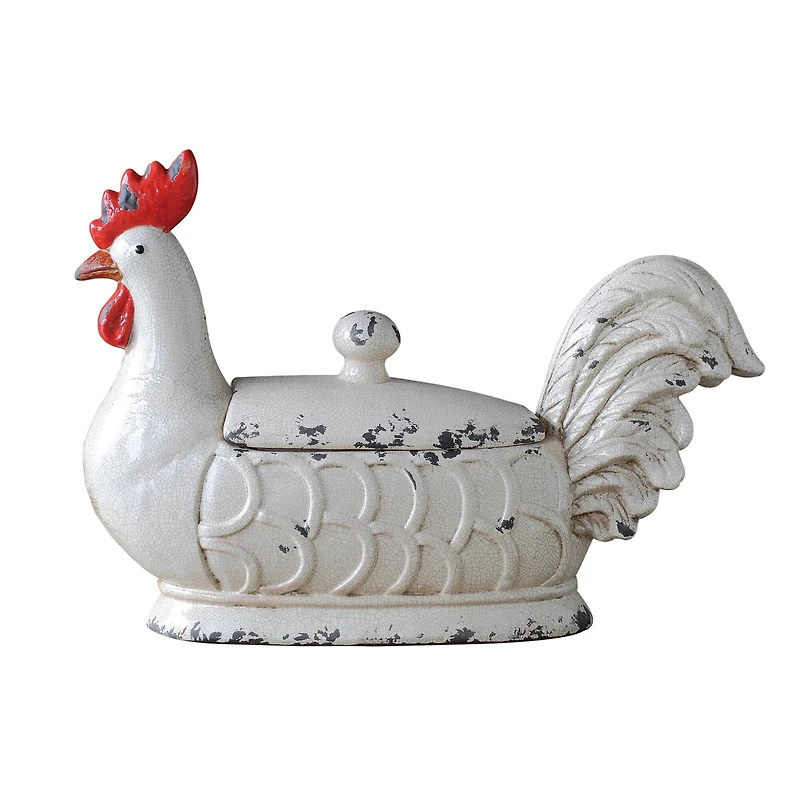 Hello Honey® 20" Rooster Container with Lid