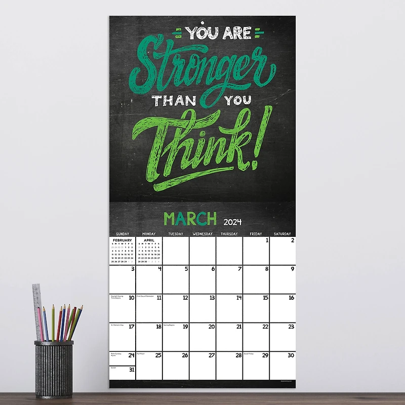 TF Publishing Chalk It Up Wall Calendar