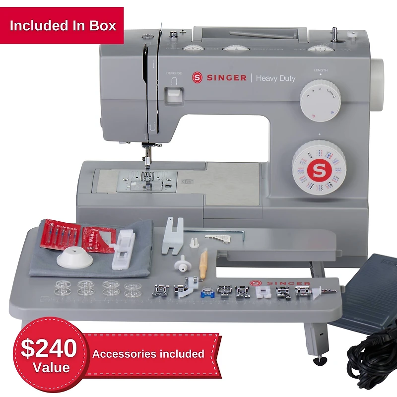 SINGER® HD6380 Heavy Duty Sewing Machine