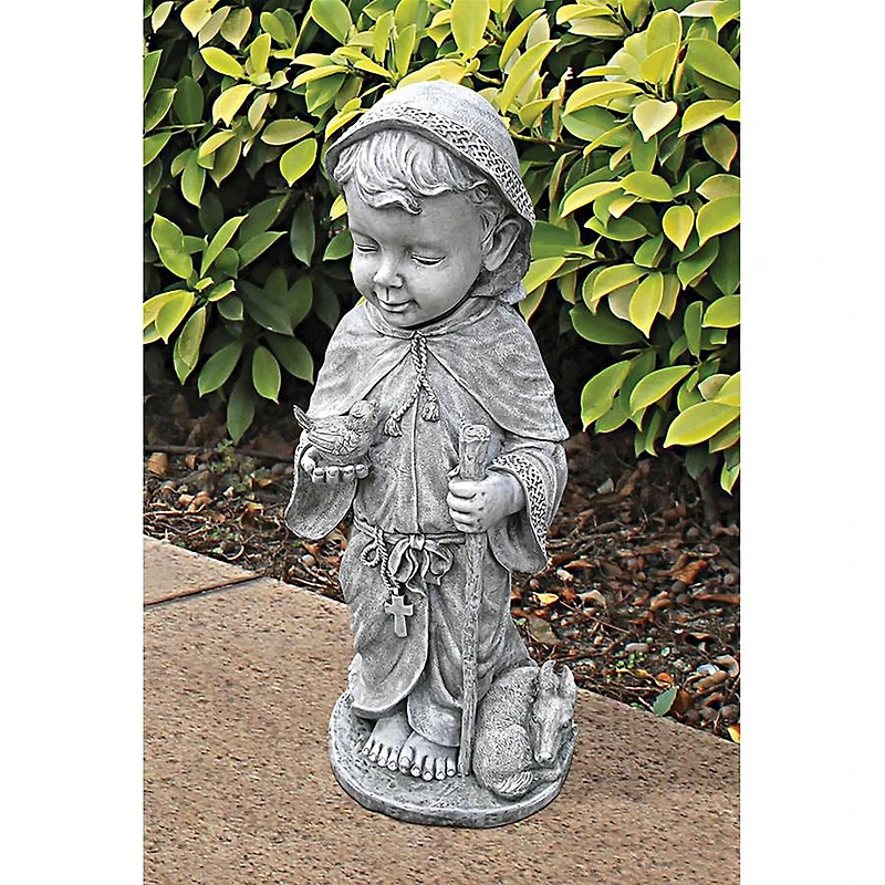 Design Toscano 24" Baby Saint Francis Sculpture