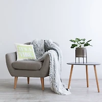 Stupell Industries It's A Vibe Green Retro Wavy Phrase Typography Throw Pillow, 18" x 18"