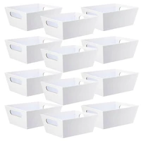 12 Pack: White Basket with Handles by Celebrate It®