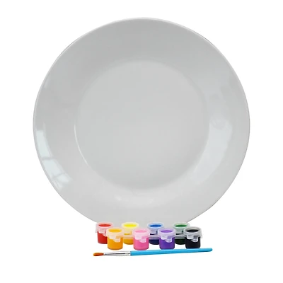 Color Your Own Ceramic Plate Kit by Creatology™