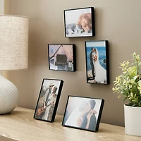 6 Pack Basics 4" x 6" Black Frames by Studio Décor®