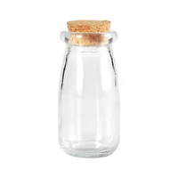 3.3oz. Clear Glass Bottle with Cork by Ashland®