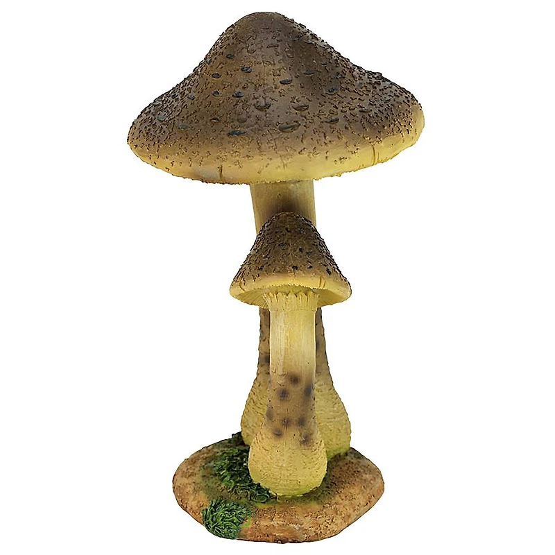 Design Toscano 12.5" Tan Mystic Forest Mushroom Statue
