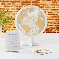 Kate Aspen® Globe Wedding Guest Book Alternative 