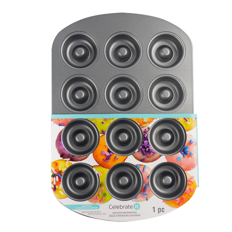 Non-Stick Mini Donut Pan by Celebrate It®
