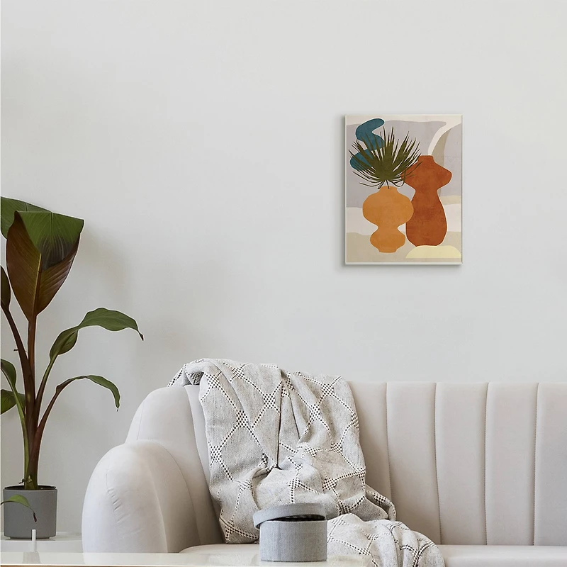 Stupell Industries Western Abstract Vases Wall Plaque